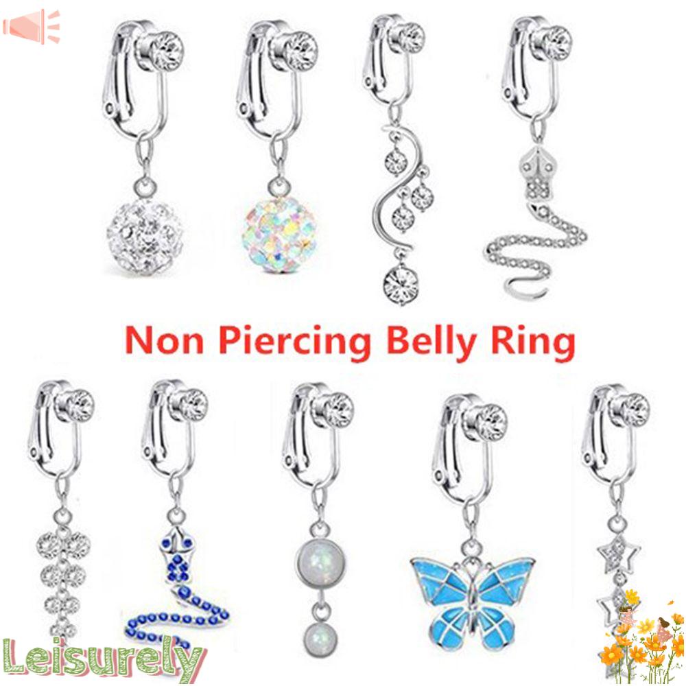 Khuyên Rốn Dạng Kẹp Không Xỏ Thời Trang Cho Nữ