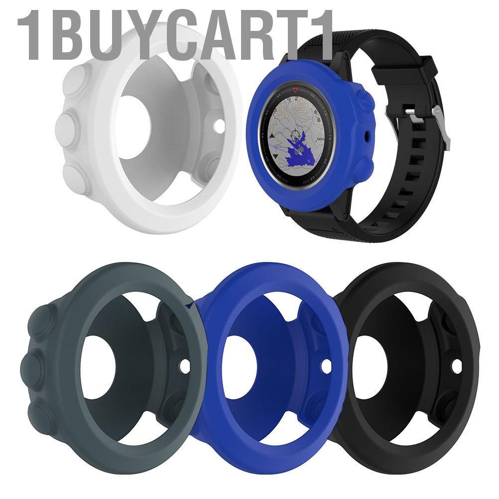 1buycart1 Silicone Protective Case Protector Sleeve for Garmin Fenix 5X Plus