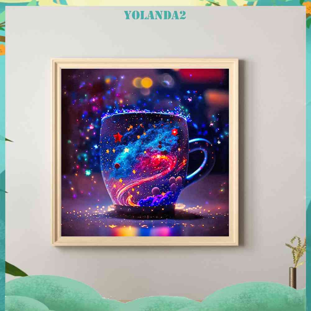 Bộ Tranh Đính Đá 5D Họa Tiết Bầu Trời Đầy Sao Độc Đáo DIY Dùng Trang Trí Nhà Cửa