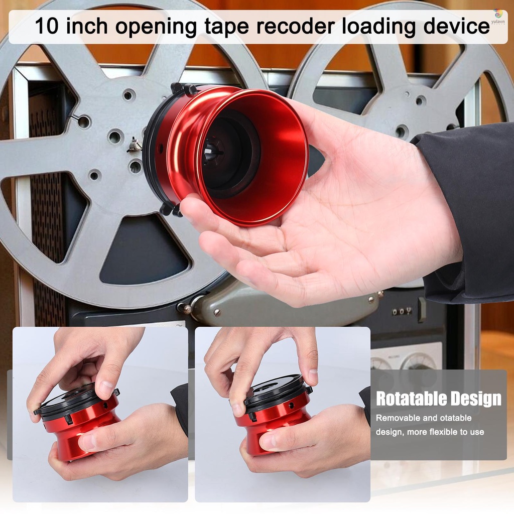 1 Cặp 1 Cặp Máy Ghi Âm Mở 10inch Thông Dụng Bằng Nhôm Cho Thợ Sửa Chữa Studer Revo