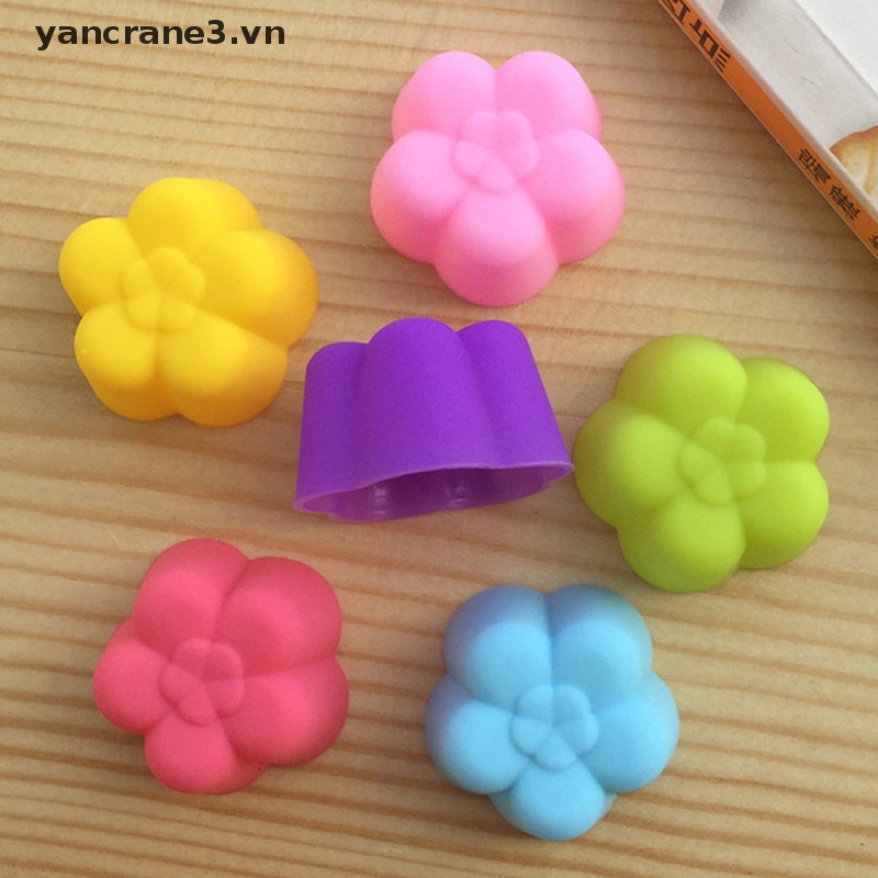Bộ 10 Khuôn Silicone 3cm Làm Bánh Pudding / Chocolate / Pudding / yancrane3.vn