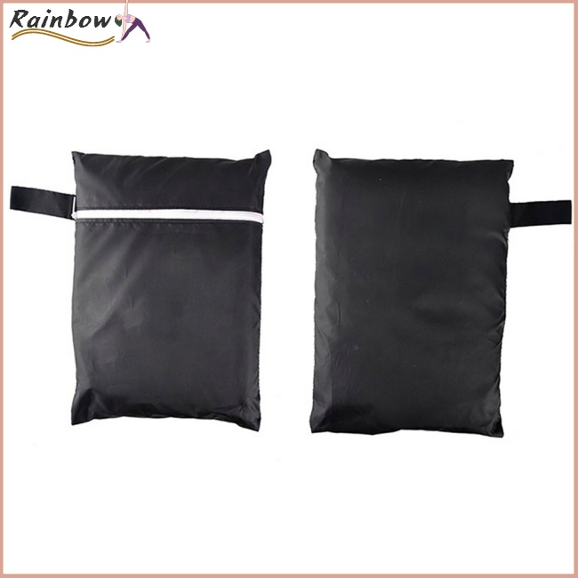 Vỏ Bọc Polyester Màu Đen Chống Bụi Cho Đồ Nội Thất BBQ Ngoài Trời