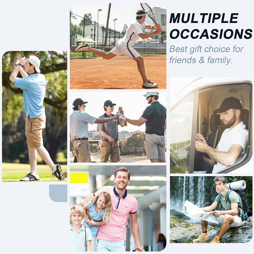 Áo polo Tay Ngắn Có Cổ Thoáng Khí Phong Cách Thể Thao Thời Trang Cho Nam