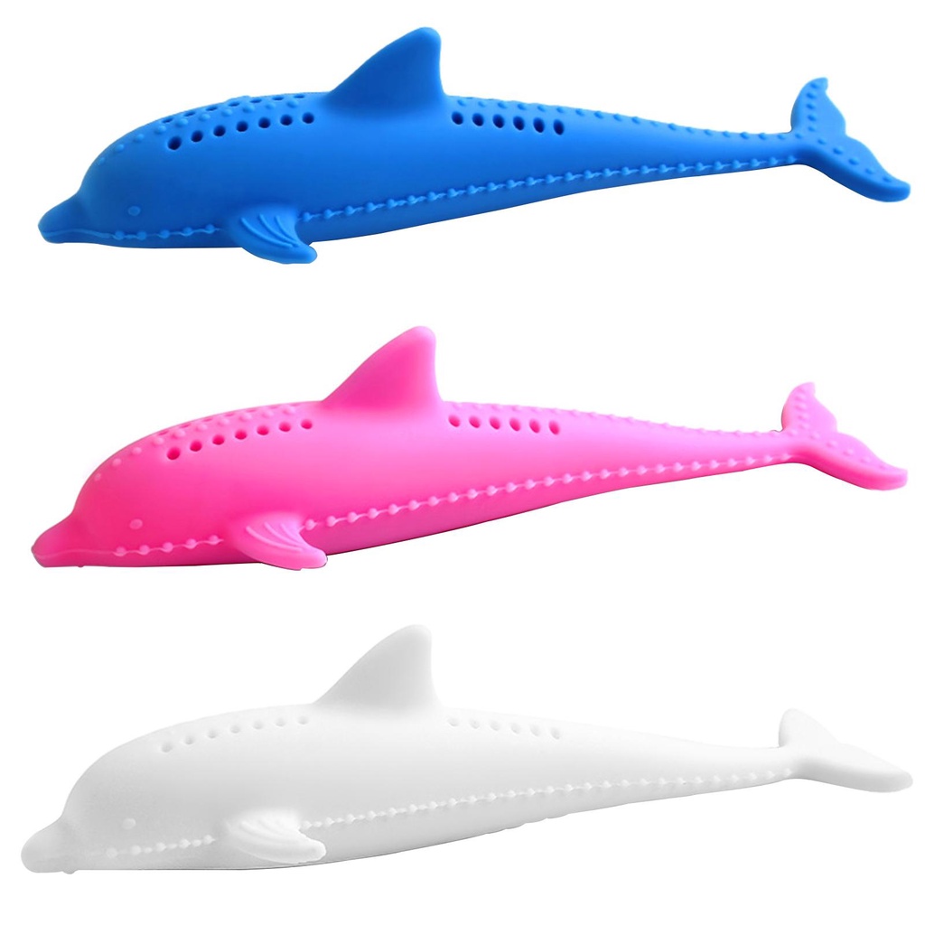 Bàn Chải Đánh Răng Tự Động Bằng Silicone Cho Thú Cưng