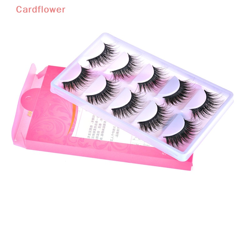 Bộ 5 Cặp Lông Mi Giả Dài 2.9cm Phù Hợp Cho Búp Bê