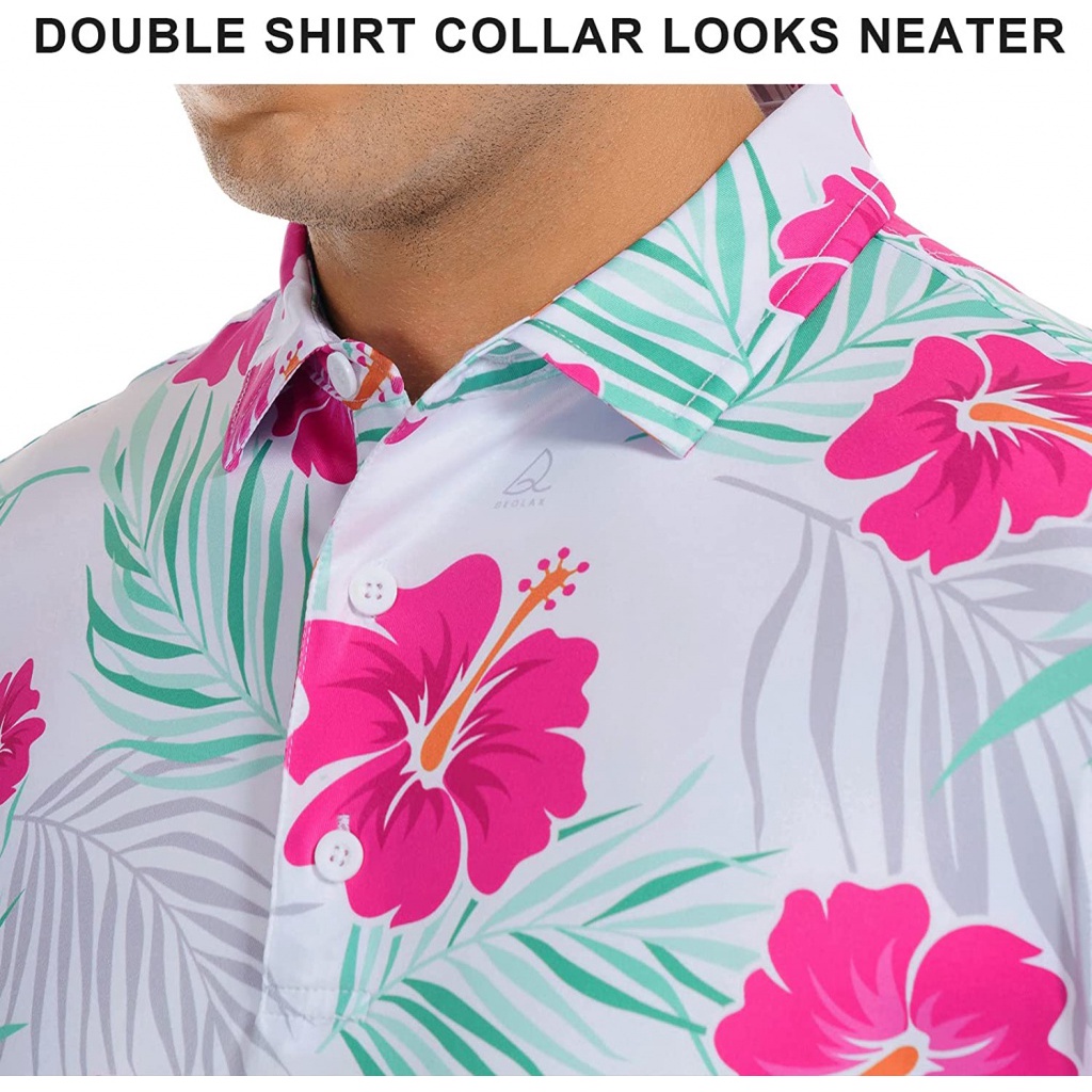 Áo polo Tay Ngắn Có Cổ Thoáng Khí Phong Cách Thể Thao Thời Trang Cho Nam