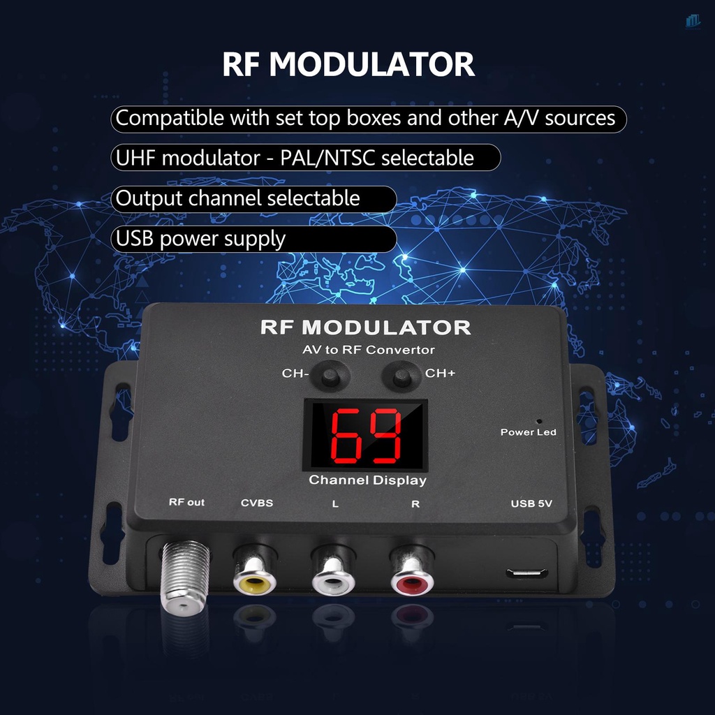 Mô Đun Chuyển Đổi AV Sang RF M60 RF Chuyên Dụng
