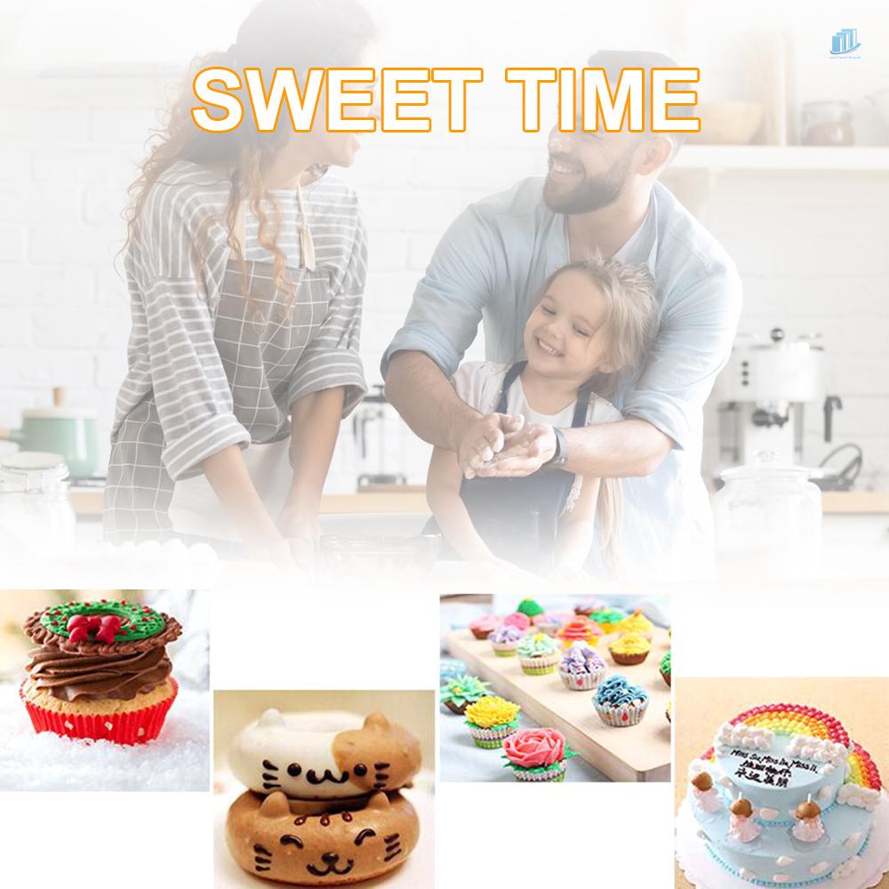 Bộ 10 Dụng Cụ Làm Bánh Xoay Được Bằng Thép Không Gỉ DIY (s2mwvn) (s2mwvn)