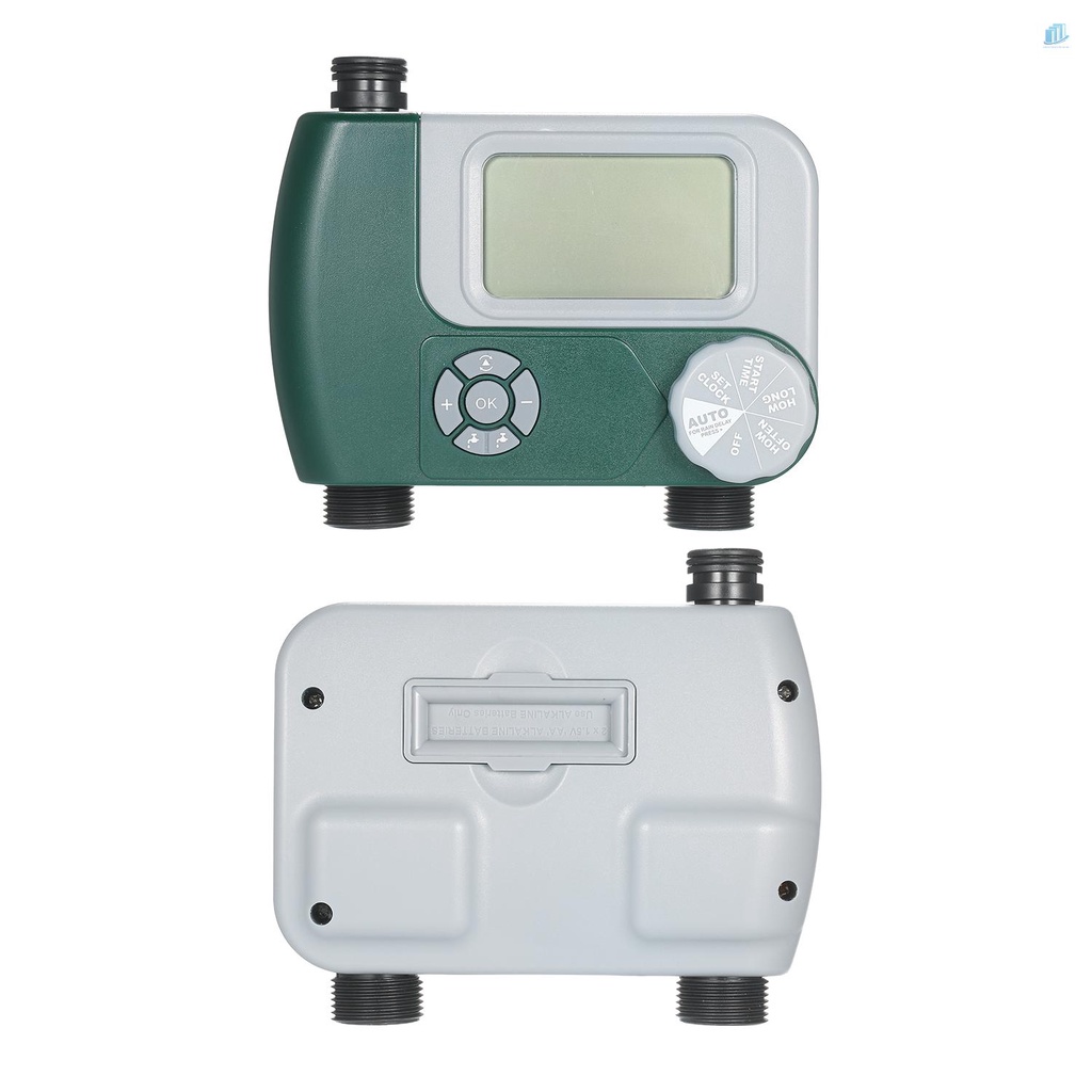 Hệ Thống Tưới Nước Tự Động Ngoài Trời Hẹn Giờ Kỹ Thuật Số Có 2 Ổ Cắm Cho Sân Vườn