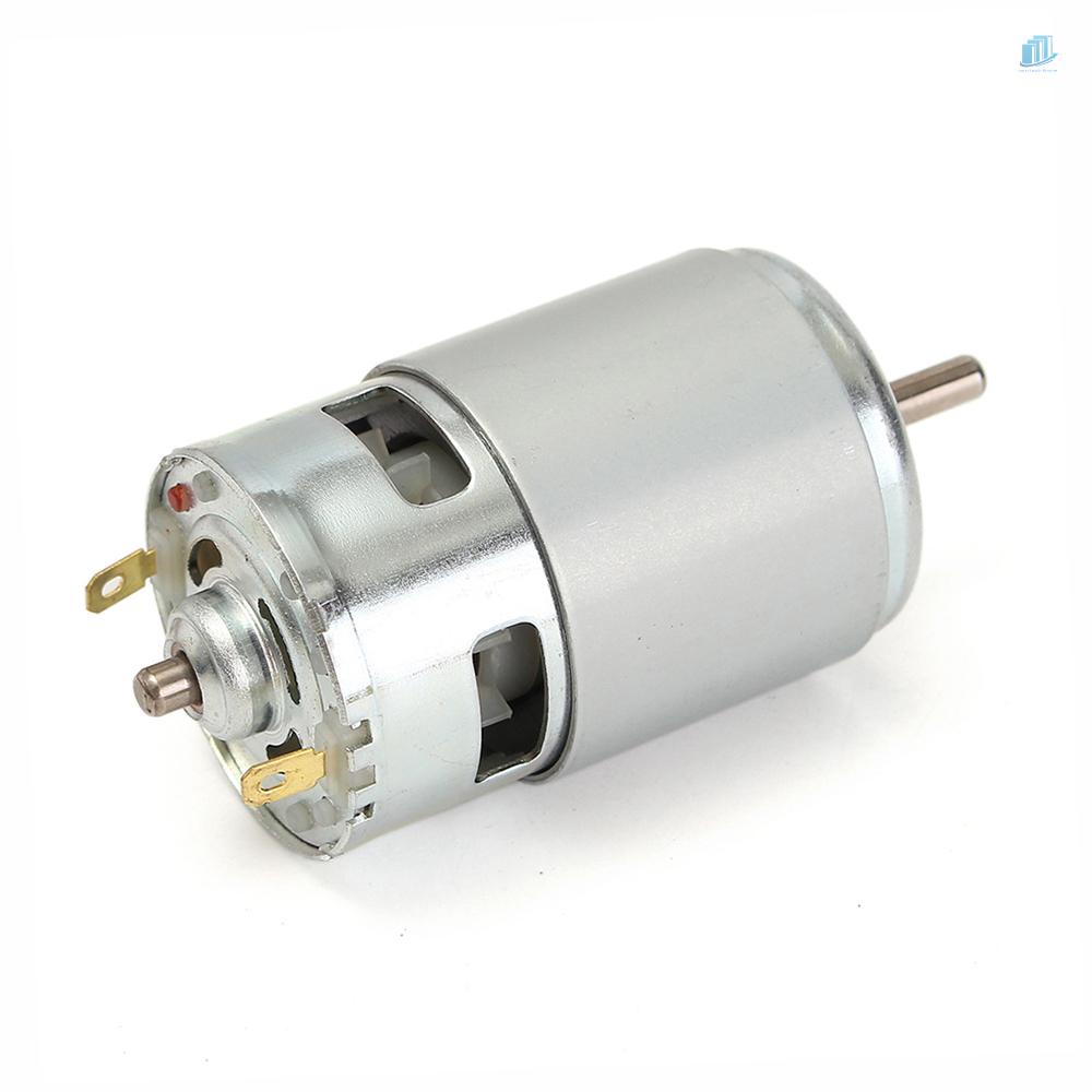 Mô Tơ Điện DC Giảm Tiếng Ồn Cao Cấp 775 DC 12V-36V 3500-9000RPM