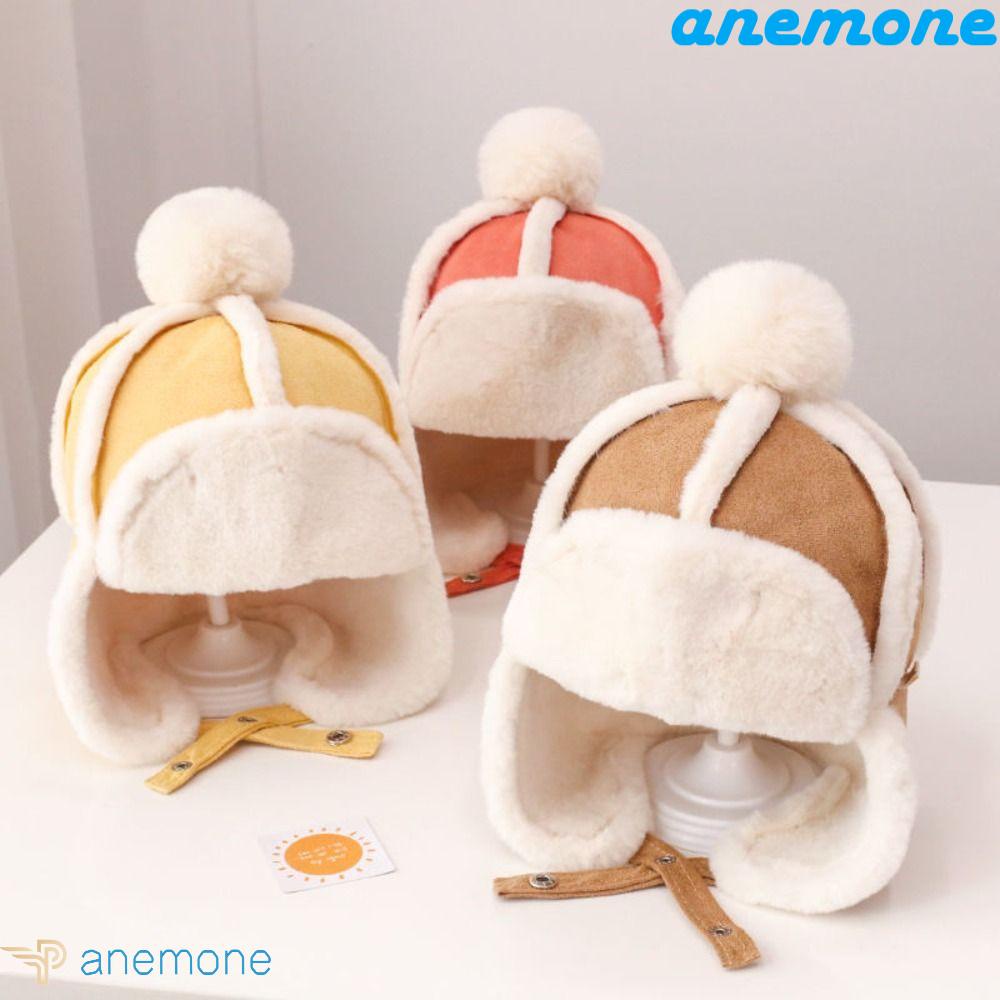 Mũ Trùm Đầu Bảo Vệ Tai Bằng Vải Bông Thoải Mái Phong Cách Hàn Quốc Dành Cho Trẻ Em