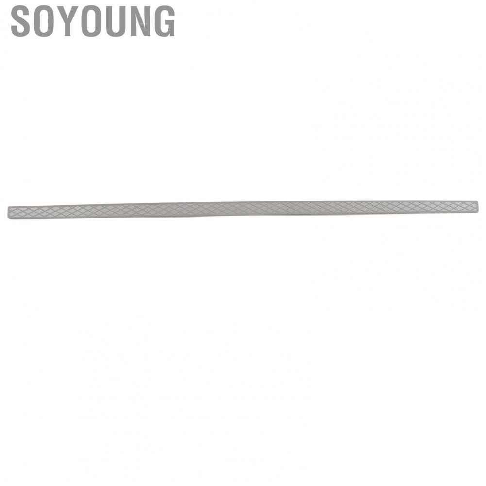 Soyoung Hood Vent Decoration Cover  Front Engine Hood Grille Cover Deformation Proof Glossy Surface Aluminium Alloy Perfect Fit  for Car