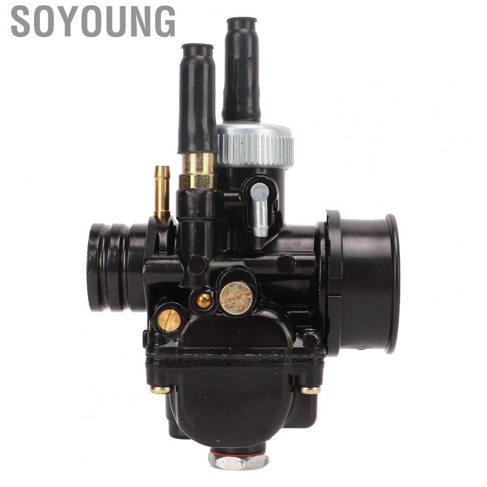 Soyoung Carburetor Replacement  Motorcycle Carburetor Reliable Professional Metal 17mm  for Motorbike
