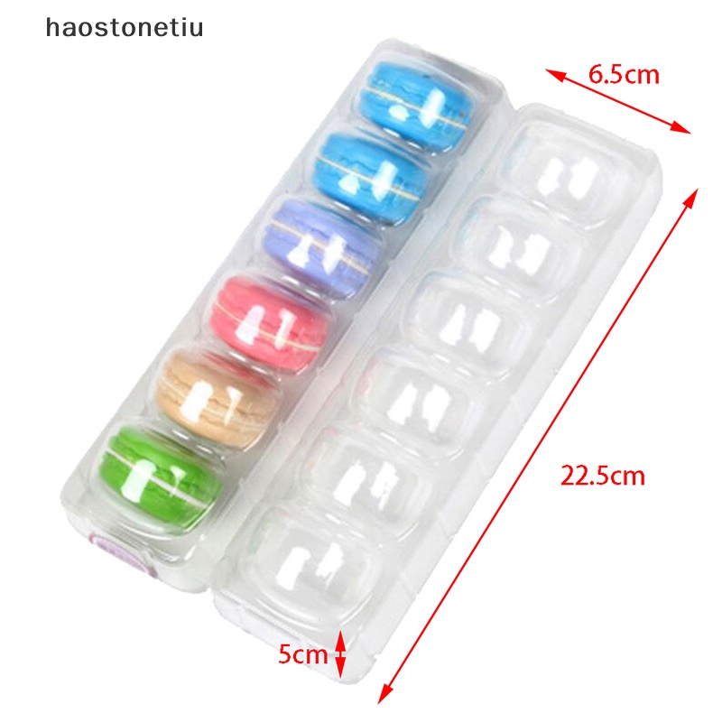 Ha Bộ 5 Hộp Giấy Đựng Bánh Macaron / Bánh Quy / Món Tráng Miệng Trong Nhà / Cửa Hàng