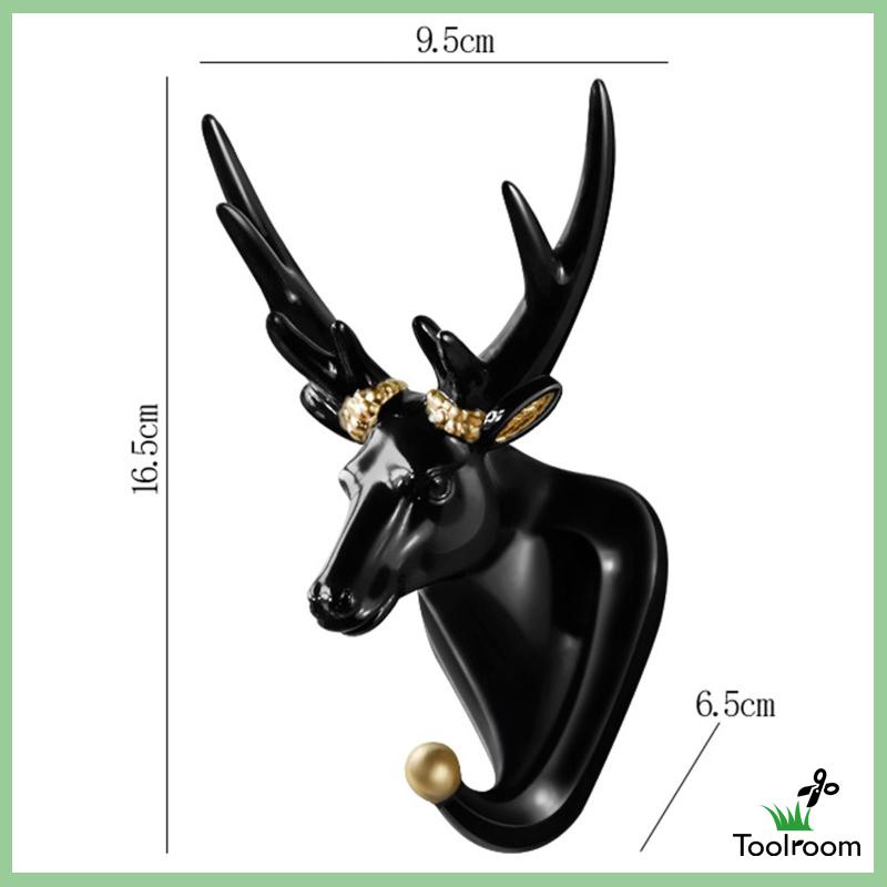 Móc Treo Áo Khoác Tráng Men Đa Năng Hình Động Vật Cho Phòng Ngủ / Garage