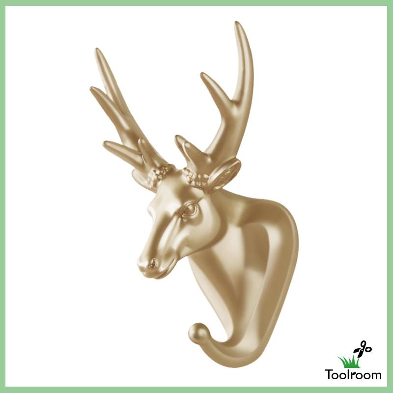 Móc Treo Áo Khoác Tráng Men Đa Năng Hình Động Vật Cho Phòng Ngủ / Garage