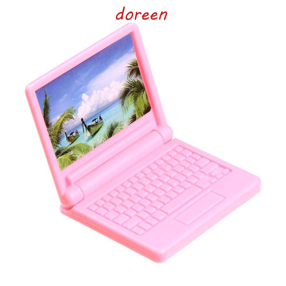Mô Hình Laptop Mini Dùng Trang Trí Nhà Búp Bê DIY