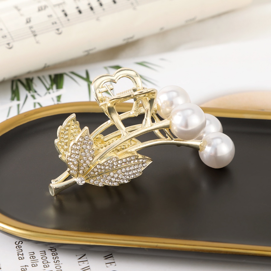 Kẹp Tóc Hình Quả Cherry Đính Đá Thời Trang Cho Nữ