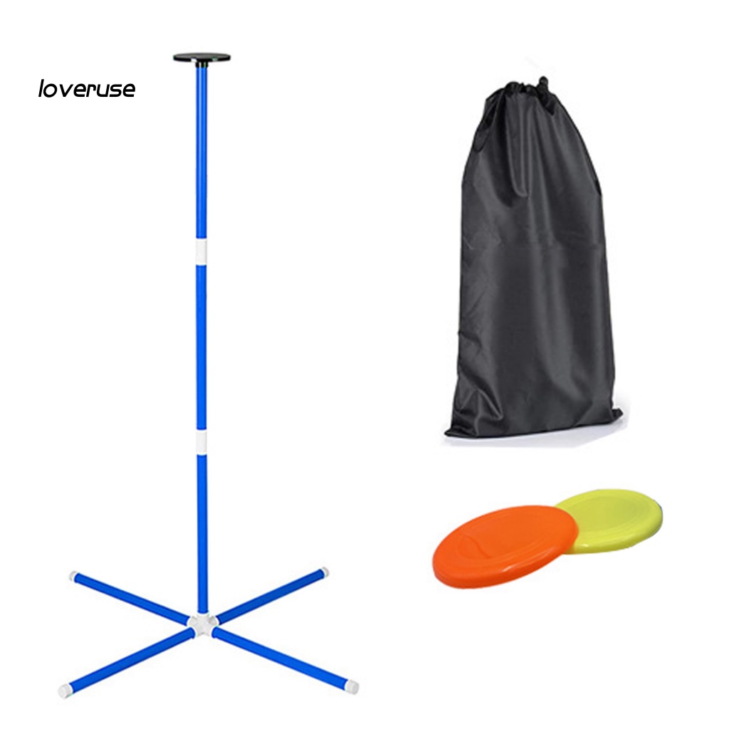 1 Bộ Đĩa Bay Bằng Nhựa PVC Kèm Giá Đỡ Dành Cho Luyện Tập