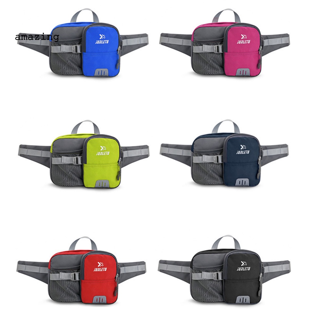 Túi Đeo Hông Chống Sốc Phản Quang Họa Tiết Kẻ Sọc Dùng Khi Chạy Bộ / Leo Núi Unisex