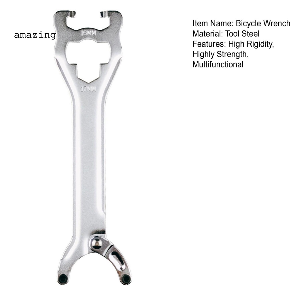 Cờ Lê Tháo Trục Khuỷu Xe Đạp Màu Sắc Bạc Tiện Dụng