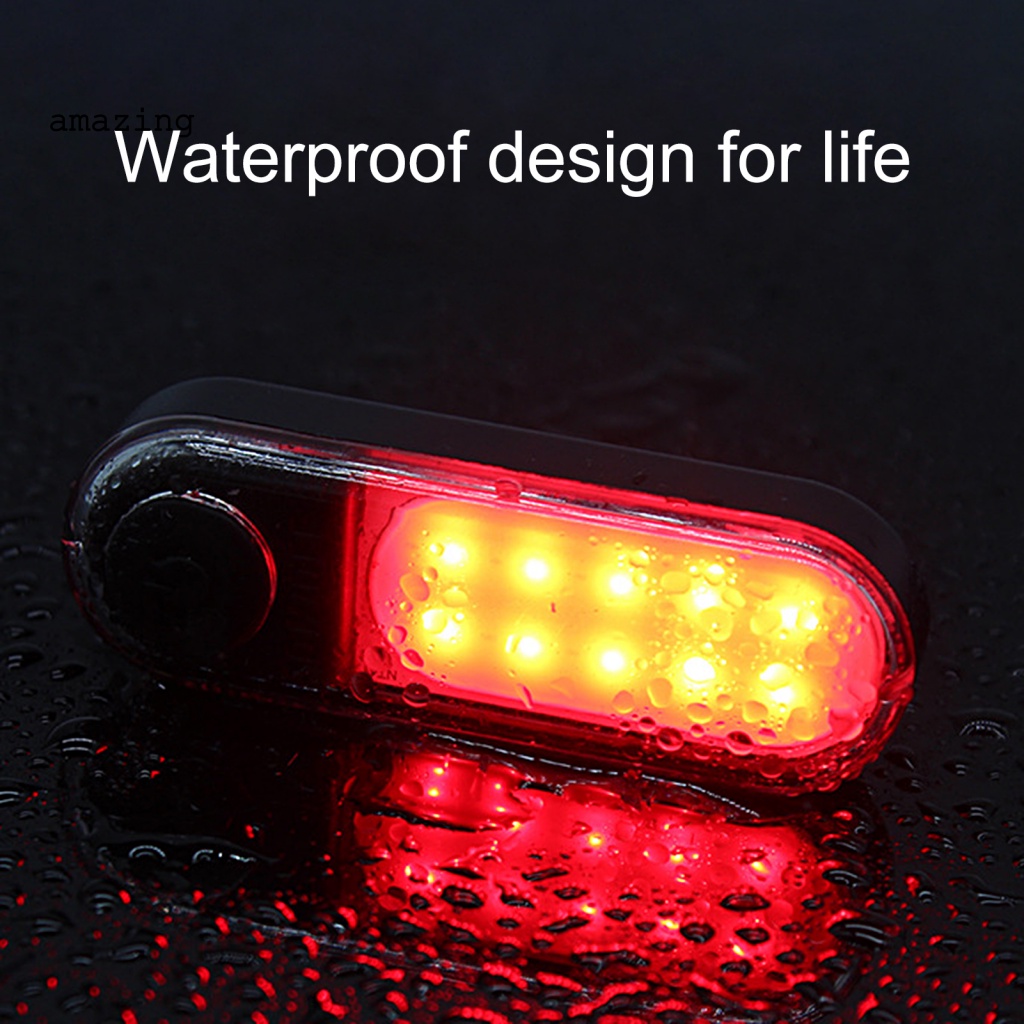 Đèn Cảnh Báo 2 Loại Sử Dụng Pin 80mAh Tiện Dụng Cho Xe Đạp Leo Núi