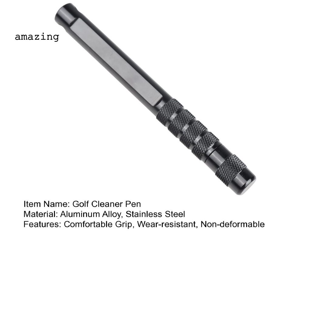 Bút Cạo Râu Làm Sạch Rãnh Không Gỉ Một Rãnh Dành Cho Câu Lạc Bộ Đánh Golf