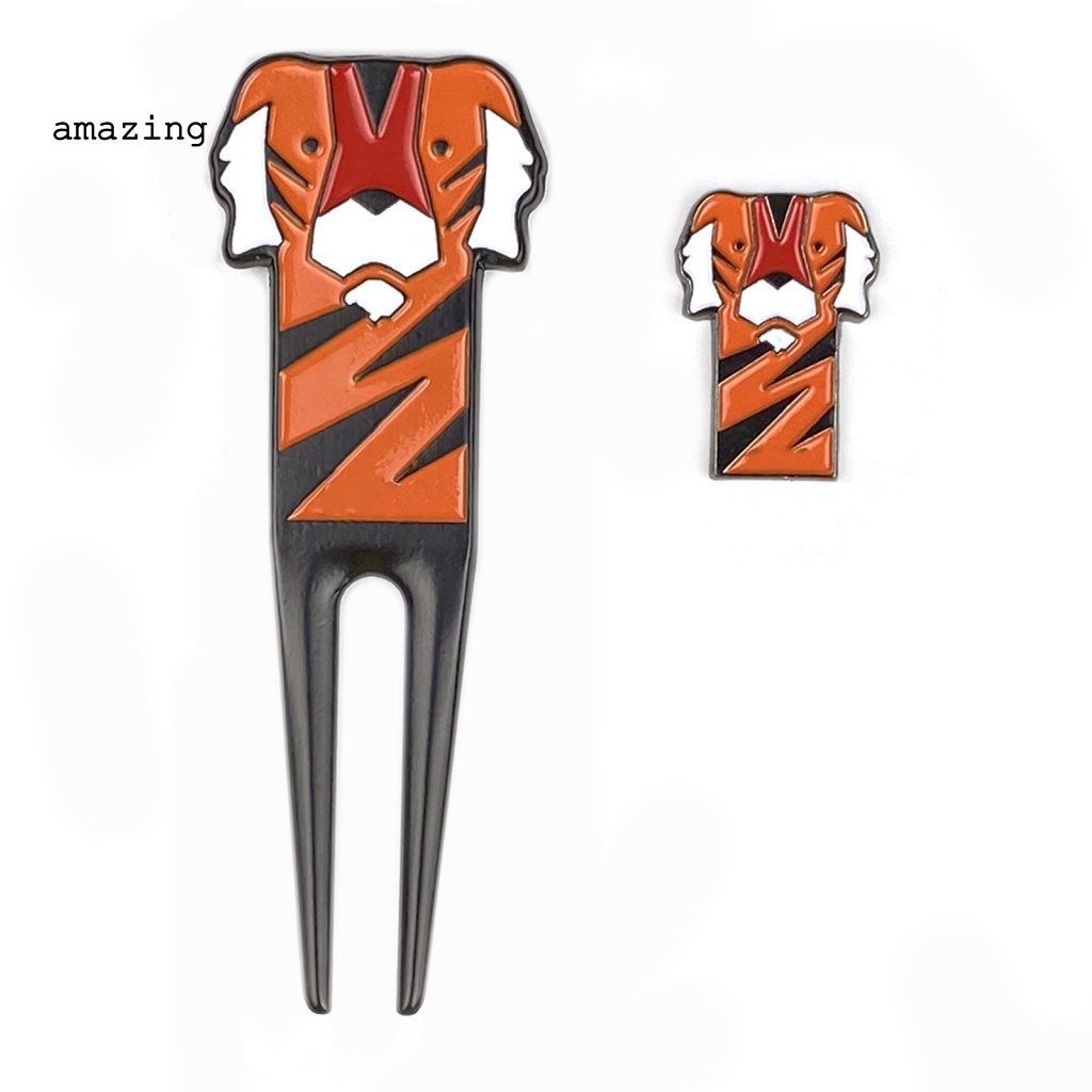 Dụng Cụ Đánh Dấu Bóng Golf Họa Tiết Hổ Hoạt Hình Trọng Lượng Nhẹ