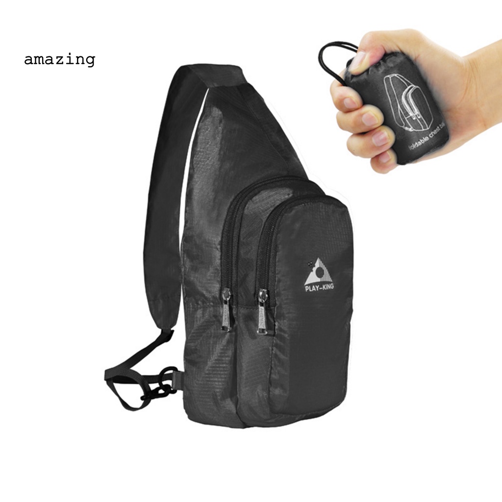 Túi Đeo Chéo Ngực Bằng Polyester Siêu Nhẹ Chống Thấm Nước Thời Trang Cho Nữ