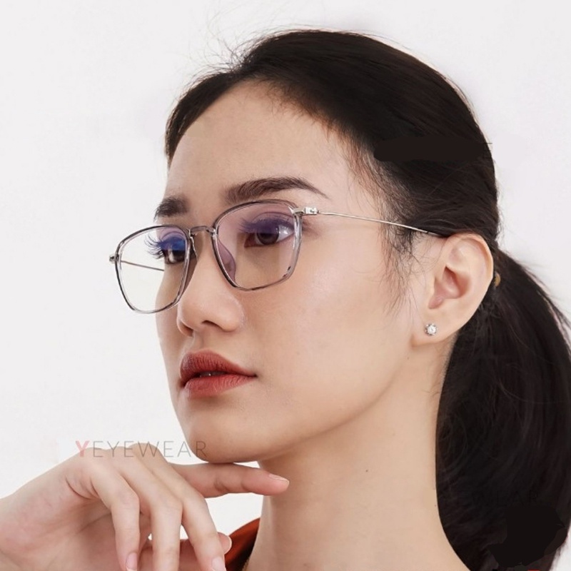 Kính Mát Vuông Chống Tia UV400 Có Thể Thay Thế Dành Cho Nam Nữ
