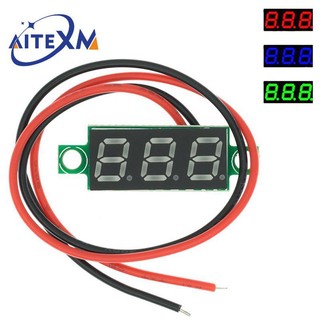 Vôn kế điện tử mini 0.36 inch 2 / 3 dây 0.36 '' dc 4.5-30v 3 số