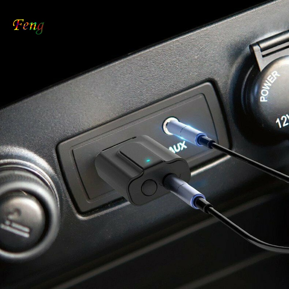 Usb Nhận Tín Hiệu Âm Thanh Bluetooth 5.0 Kèm Dây Cáp Âm Thanh 3.5mm