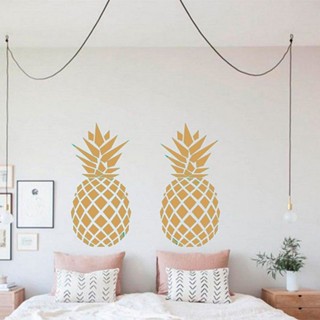 FG3365 Nordic style children s room pineapple background wall stickers