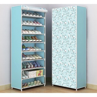  Tủ vải đựng giày dép 9 tầng 7 tầng 3 tầng Khung inox chắc chắn thiết kế 3D sang trọng HÀNG LOẠI 1 tủ giày kệ giày 