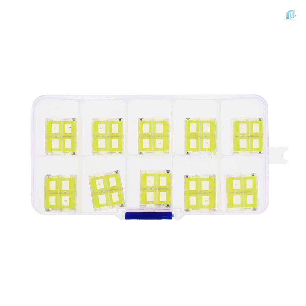 Hộp 10 Đầu Nối Dây Điện Nhanh Chữ T Chuyên Dụng