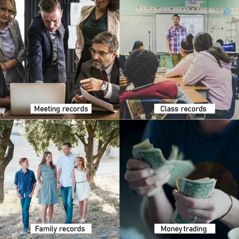 Máy Quay Video Mini 1080P Dạng Kẹp Bỏ Túi Tích Hợp Pin Lithium Một Phím Ghi Âm Nhanh Cho Nhà Ở / Văn Phòng