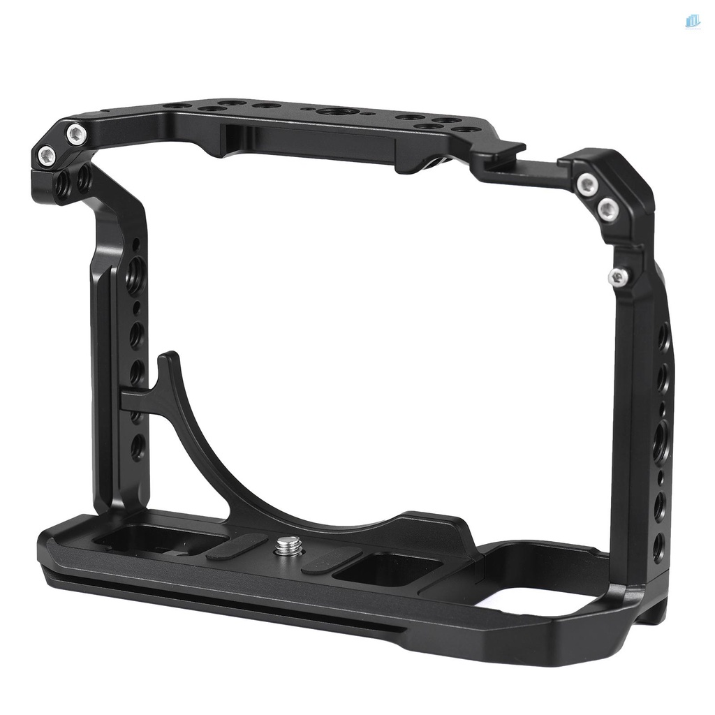 Khung Máy Ảnh Andoer Bằng Hợp Kim Nhôm Với Ốc Vít 1 / 4 Inch Thay Thế Chuyên Dụng Cho A7IV / A7M4 / A1 / A7R4 / A7S3