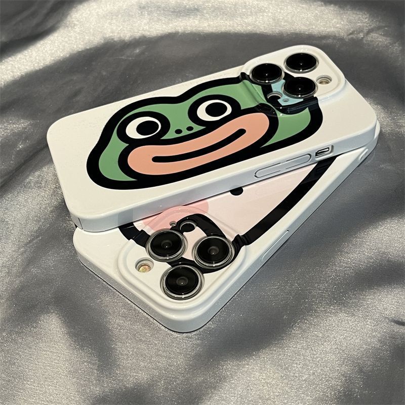 Ốp Điện Thoại Cứng Họa Tiết Hoạt Hình Sáng Tạo Cho Iphone 11ProMax 13X 1213 14 14Pro