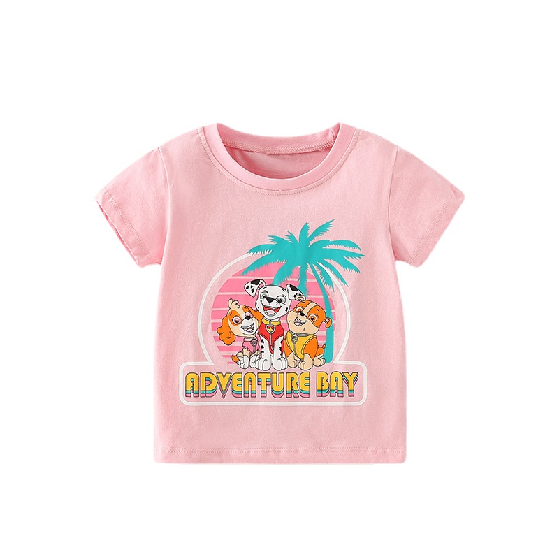 Áo Thun Phong Cách Âu Mỹ Cho Bé Gái