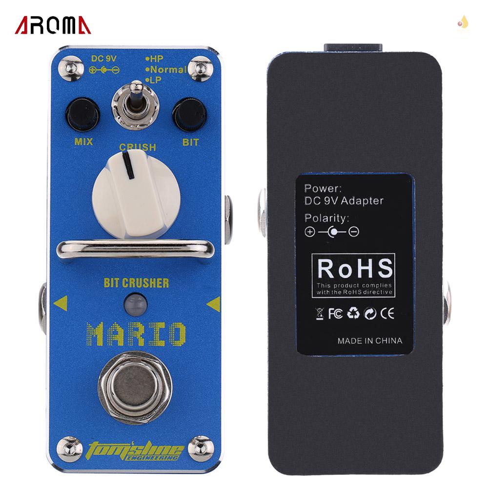 Bàn Đạp Hiệu Ứng Đơn Mini AMO-3 Mario Cho Đàn Guitar Điện