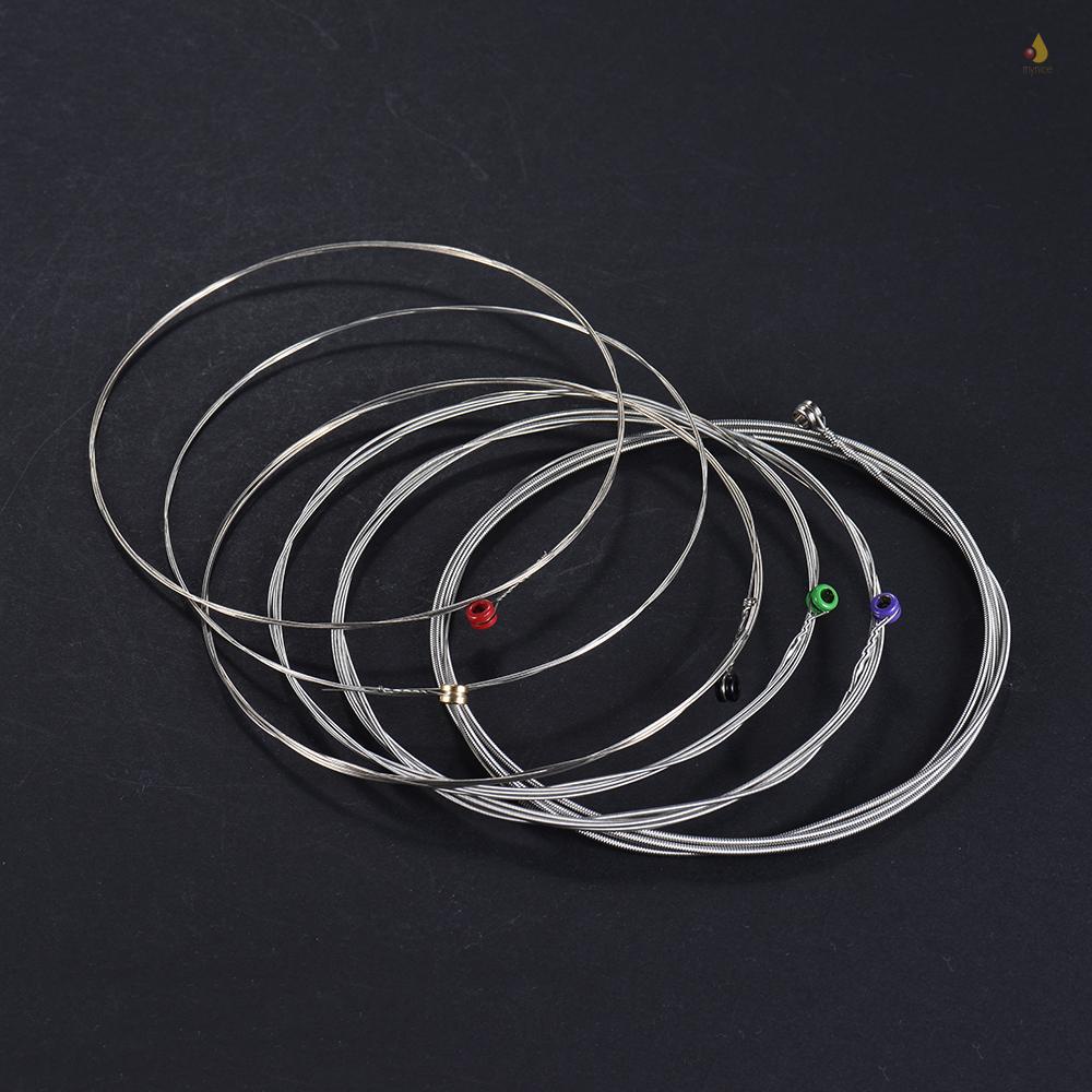 Bộ 6 Dây Đàn Guitar Điện Orphee QE29 (. 011-.050) Lõi Thép Niken Lục Giác Chịu Lực Vừa
