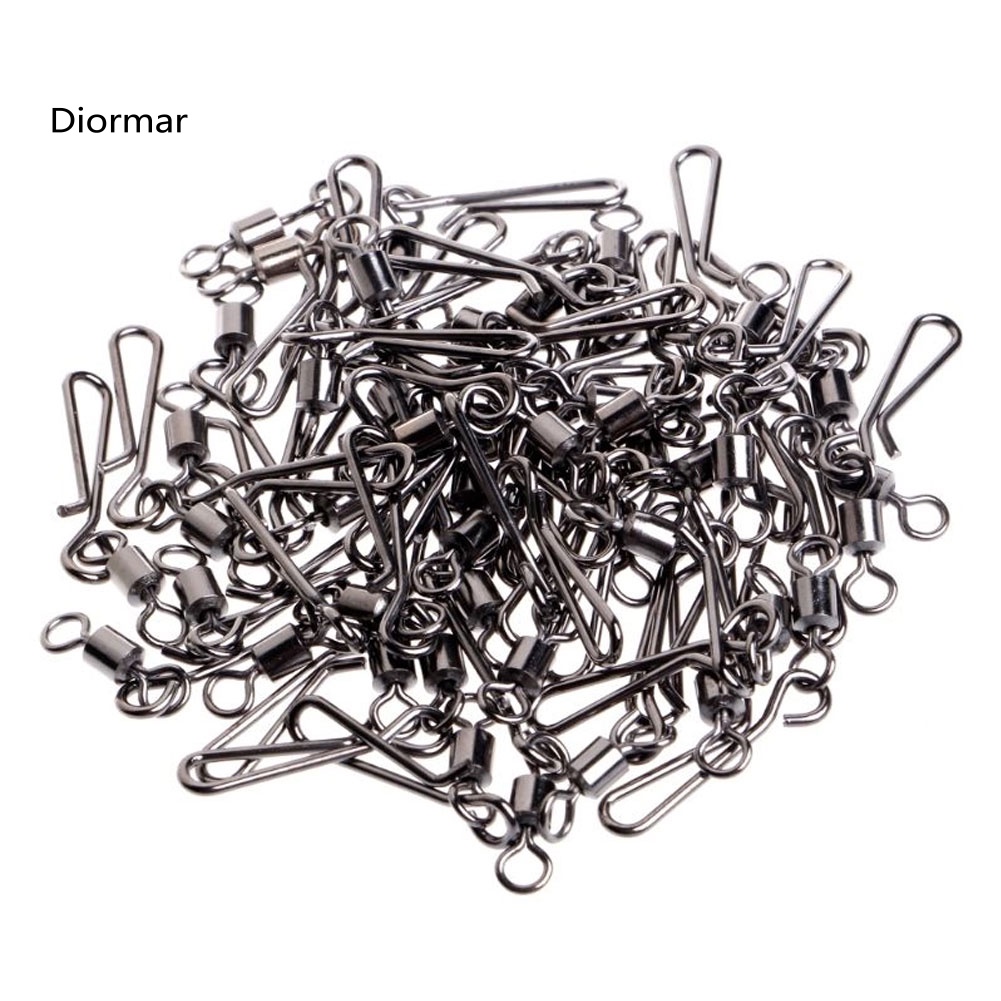 Set 50 Khóa Ma Ní Hỗ Trợ Câu Cá Size 10 # 8 # 6 # 4 # 2 #