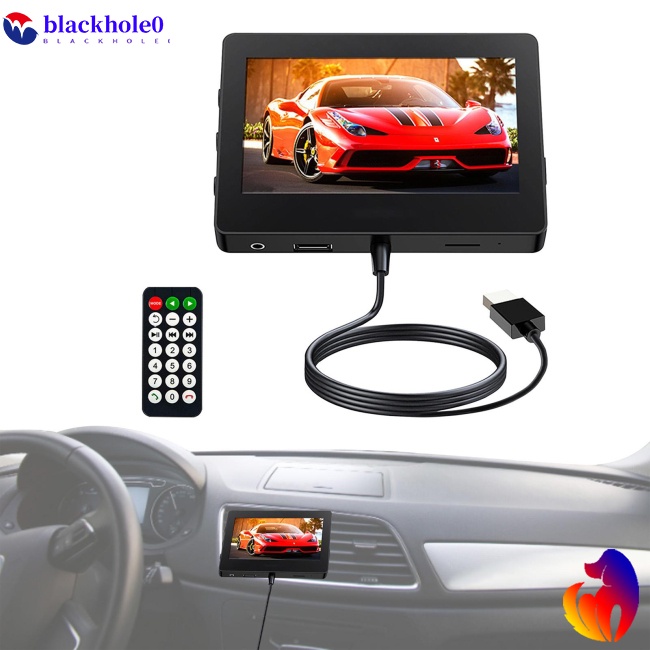 Máy Nghe Nhạc Mp5 M6 Bluetooth Không Dây 4.3 Inch Rảnh Tay Mp5 Kèm Điều Khiển Từ Xa Cho Xe Hơi