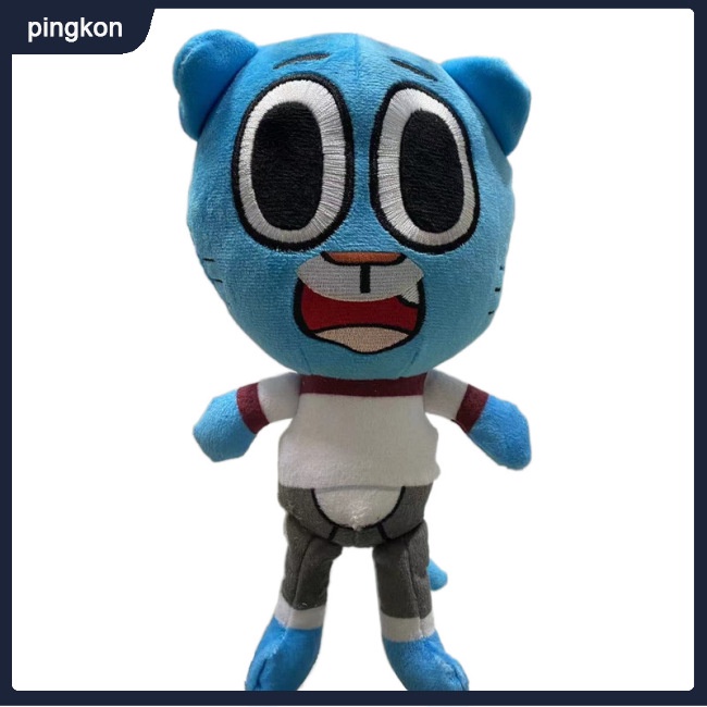 Thú Nhồi Bông Hình Nhân Vật Hoạt Hình Gumball 25cm