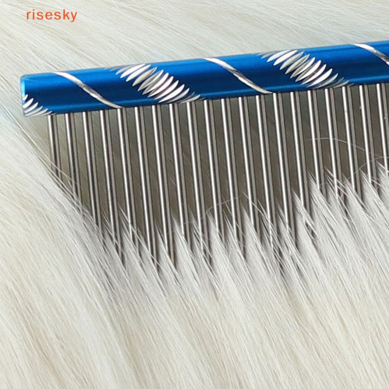 Lược Chải Lông Bằng Thép Không Gỉ Nhiều Màu Sắc Dành Cho Thú Cưng