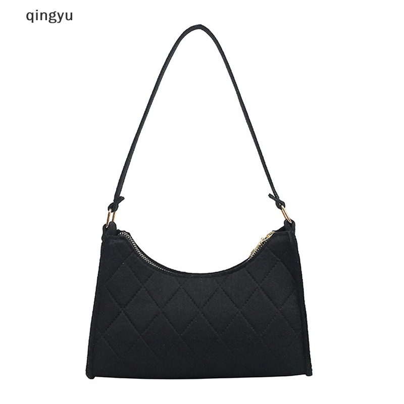Qingyu 1 Túi Xách Đeo Dưới Cánh Tay / Đeo Vai / Đựng Tiền Xu / Mỹ Phẩm Thời Trang Cho Nữ