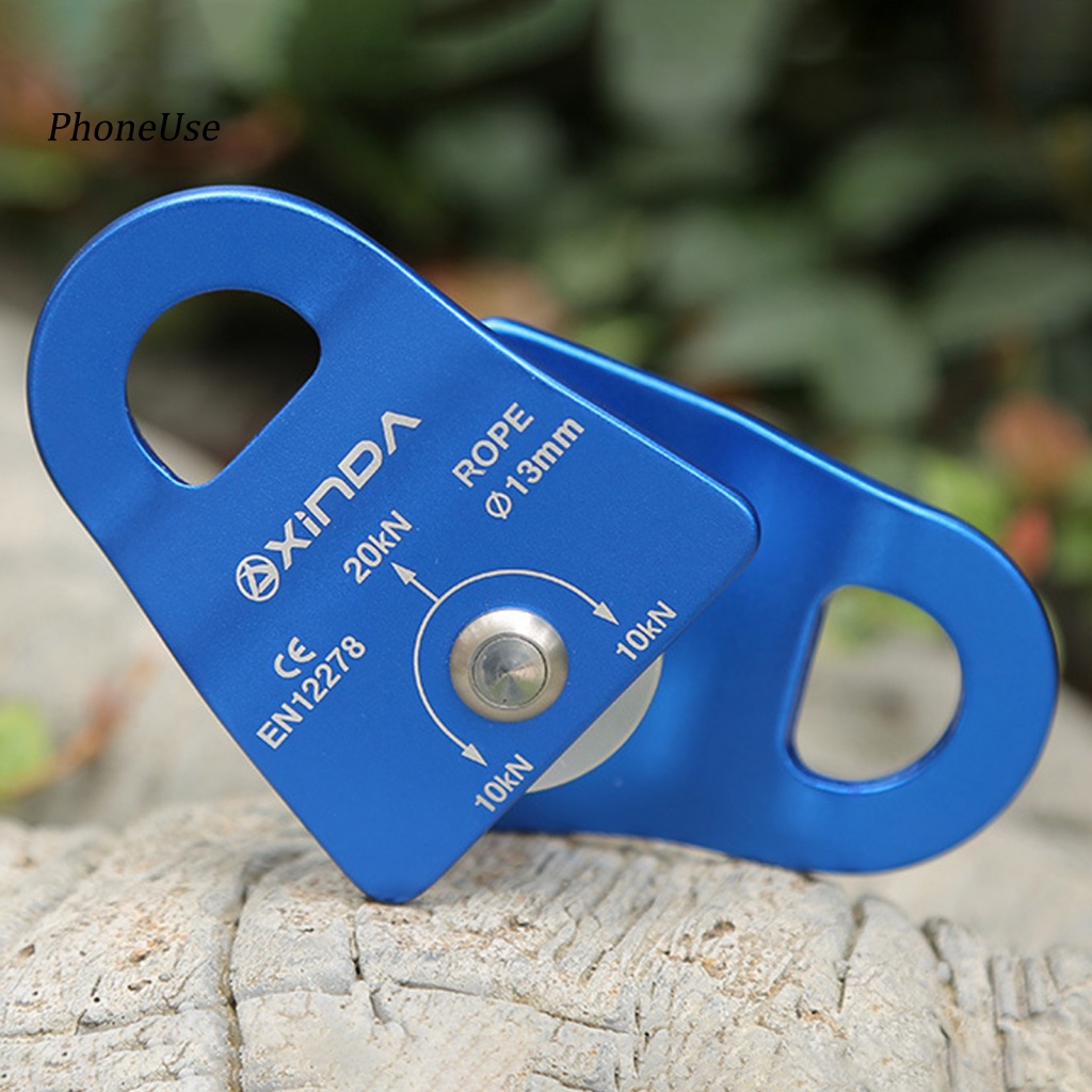 Ròng Rọc PU Trọng Lượng Nhẹ Cố Định Dây Thừng Leo Núi Tiện Dụng