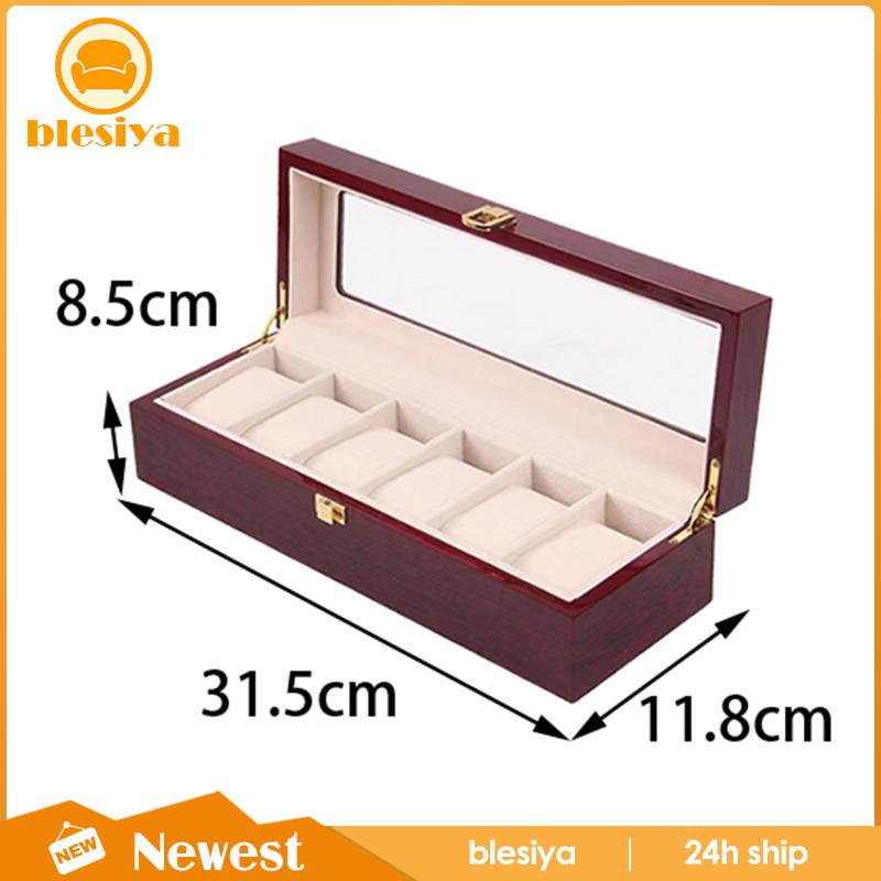 Hộp Đựng Đồng Hồ Để Bàn 3 Ngăn Tiện Dụng