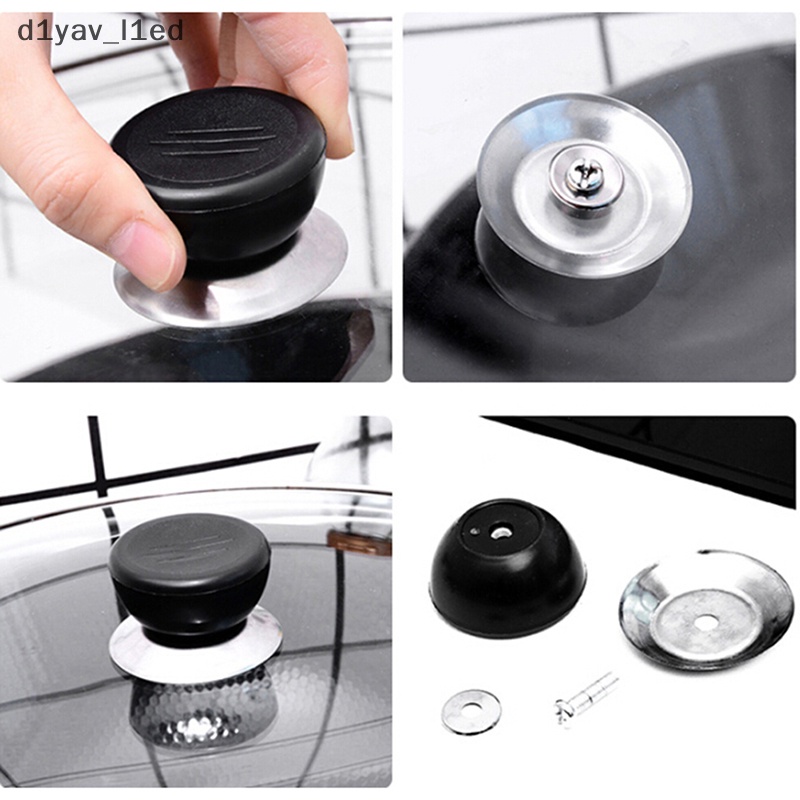 Dd 1 cái thay thế đồ nấu nướng nồi Pan Nắp xử lý Pan Nắp nhà bếp chống nóng nắp nồi ed