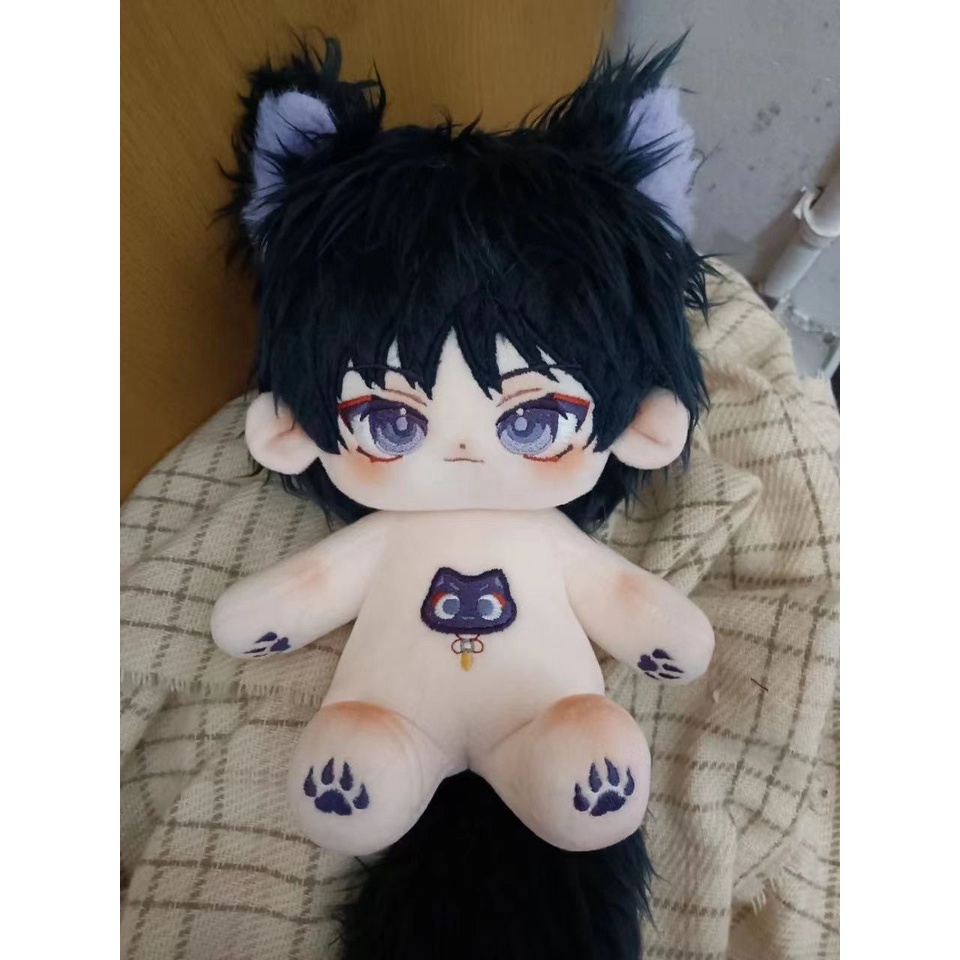Trang Phục Hóa Trang Búp Bê Genshin Va Chạm Scaramouche Plushie Nhồi Bông 20cm